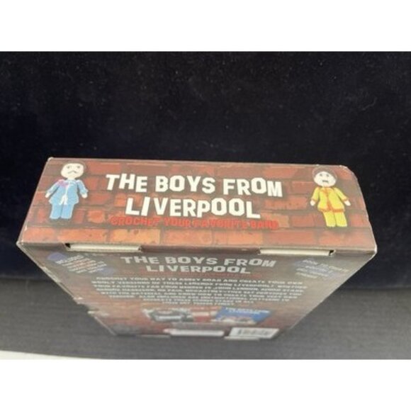 The Beatles " The Boys from Liverpool" Crochet set Brand new in Sealed box - Picture 8 of 8